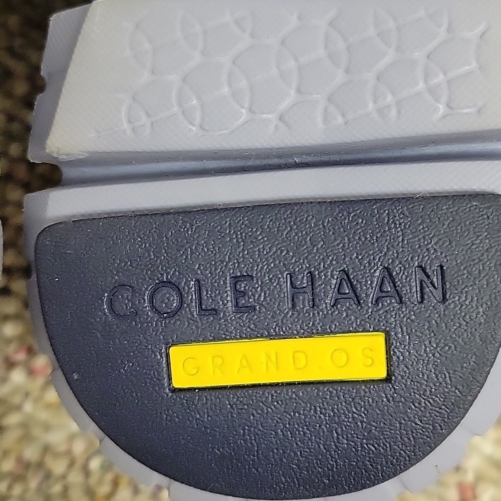 Cole Haan Gray Suede Wingtip Sneakers New/Like New - Picture 6 of 9
